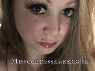 Missgoddessamberrose